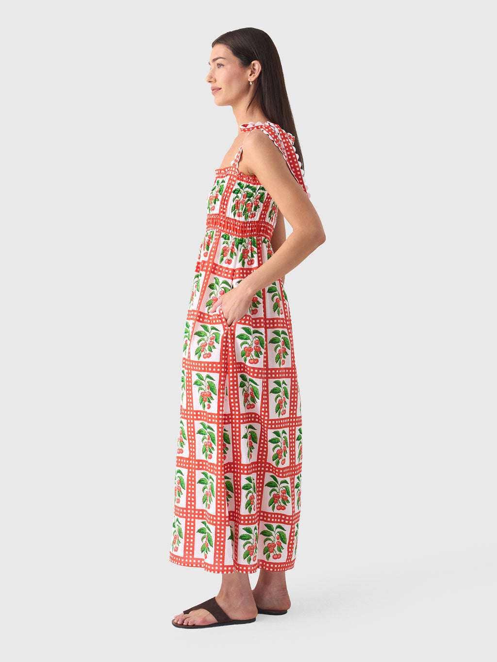 Pink City Prints Women's Immy Dress - Saint Bernard