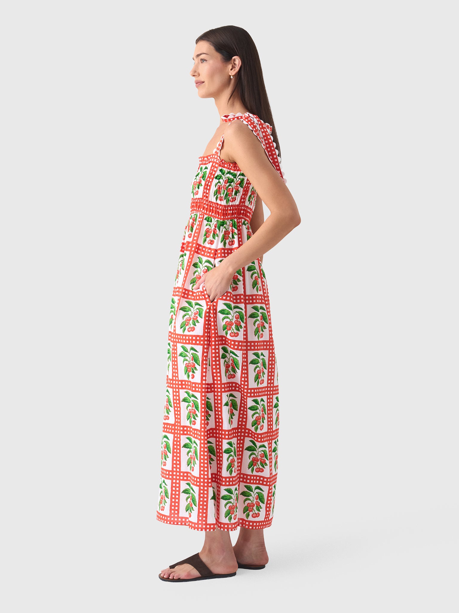 Pink City Prints Women's Immy Dress - Saint Bernard