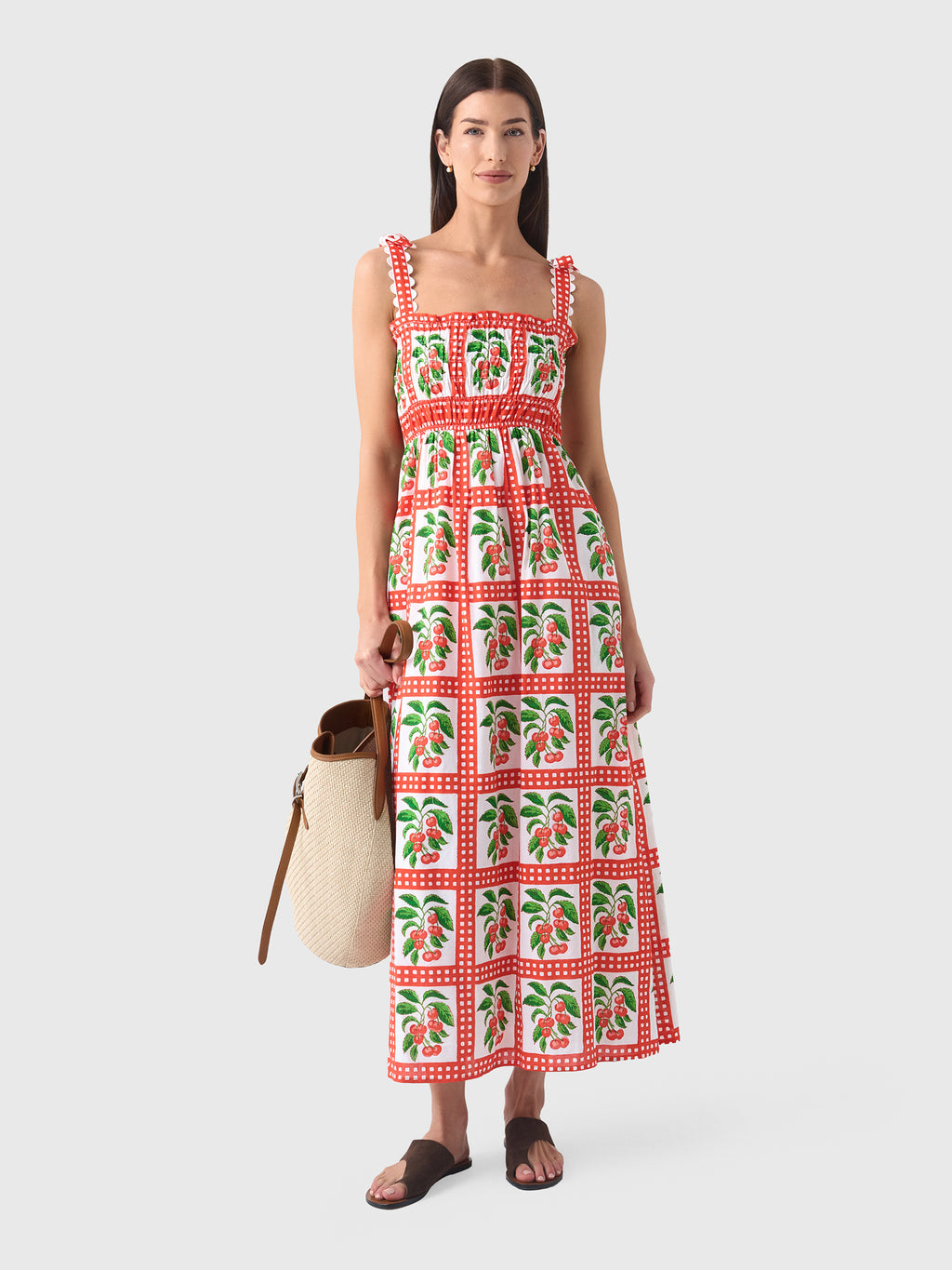 Pink City Prints Women's Immy Dress - Saint Bernard