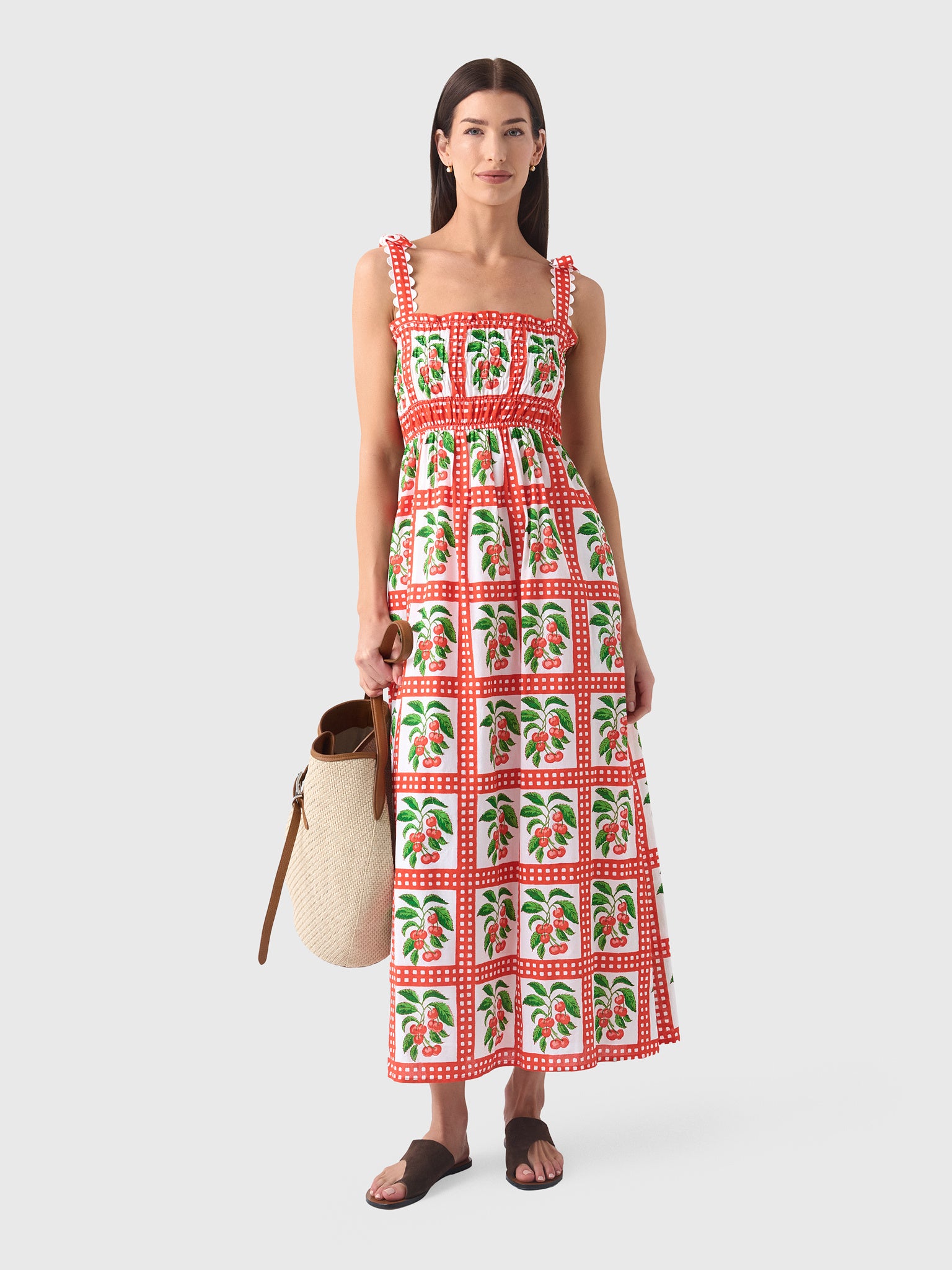 Pink City Prints Women's Immy Dress - Saint Bernard