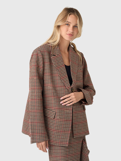 Essentiel Antwerp Women's Irbara Single Breasted Blazer - Saint Bernard