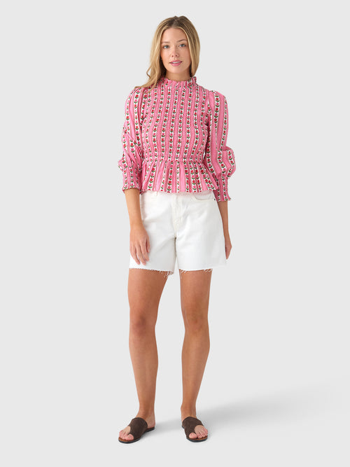 Pink City Prints Women's Isabel Top