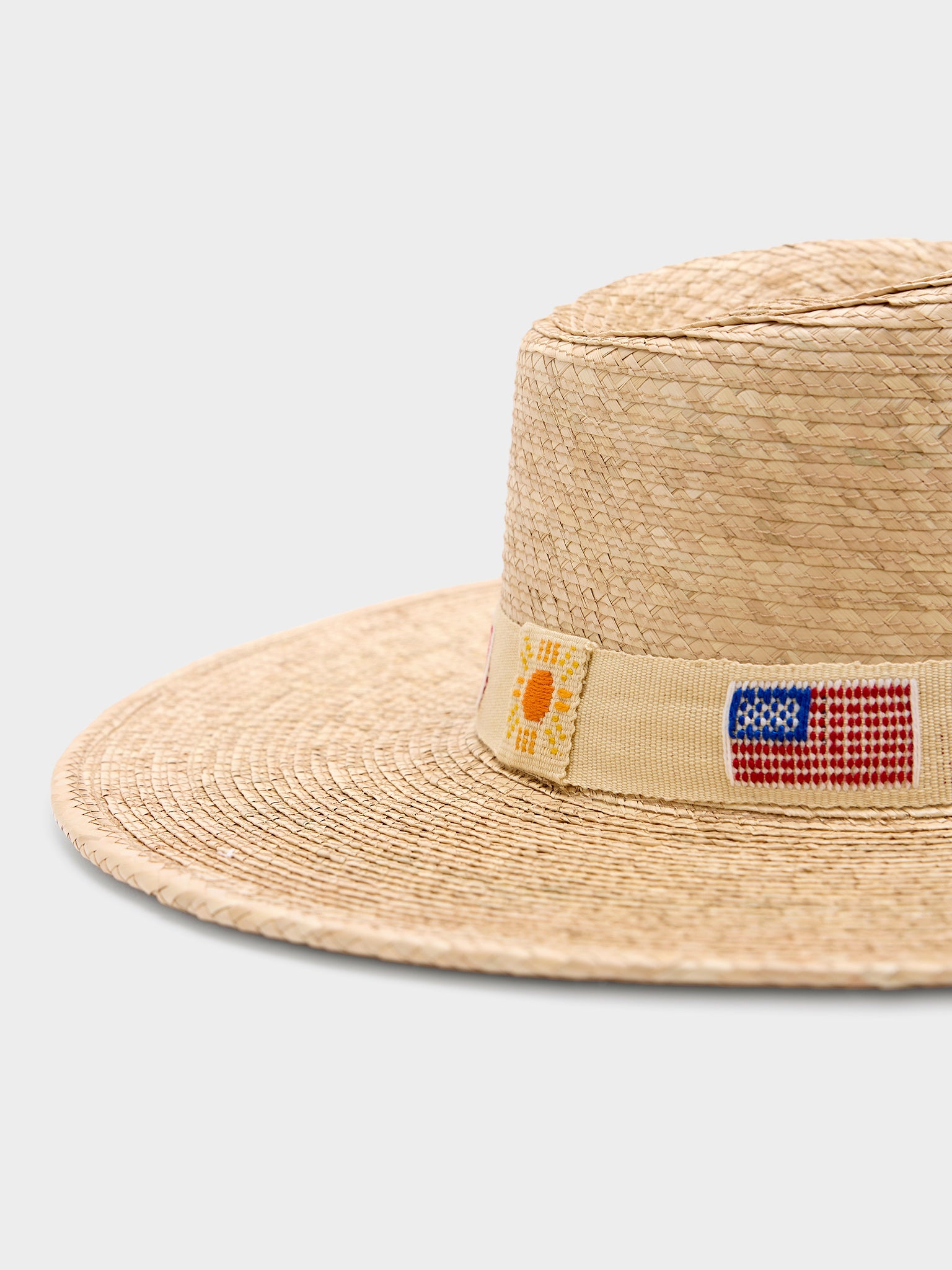 Sunshine Tienda Women's Ivory America Palm Hat - Saint Bernard