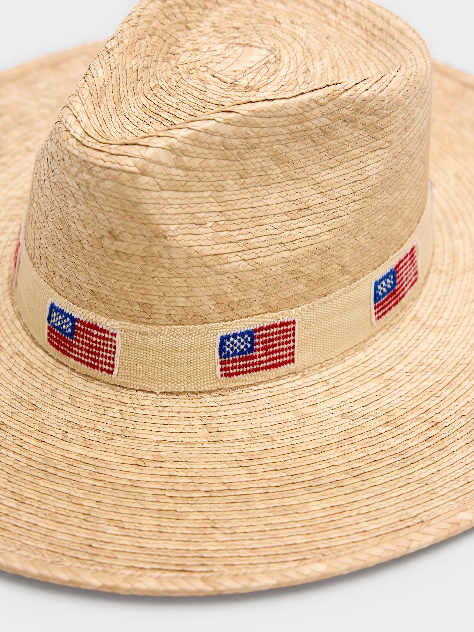 Sunshine Tienda Women's Ivory America Palm Hat - Saint Bernard