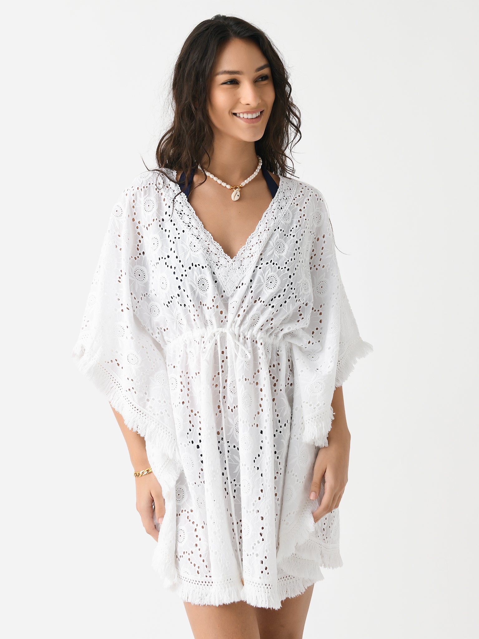 Melissa Odabash Women's Ivy Kaftan - Saint Bernard