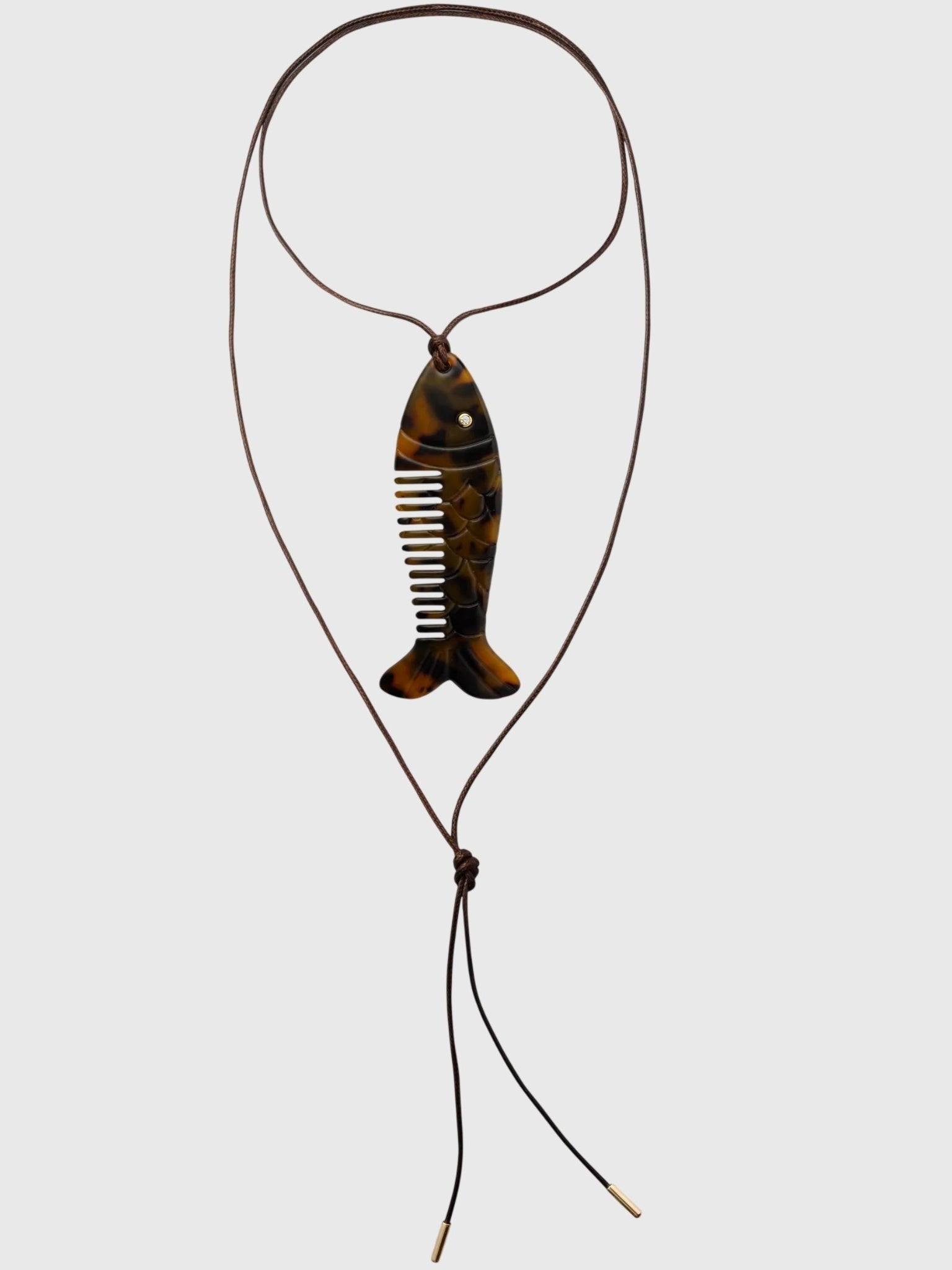 Eliou Trout Comb Necklace - Saint Bernard