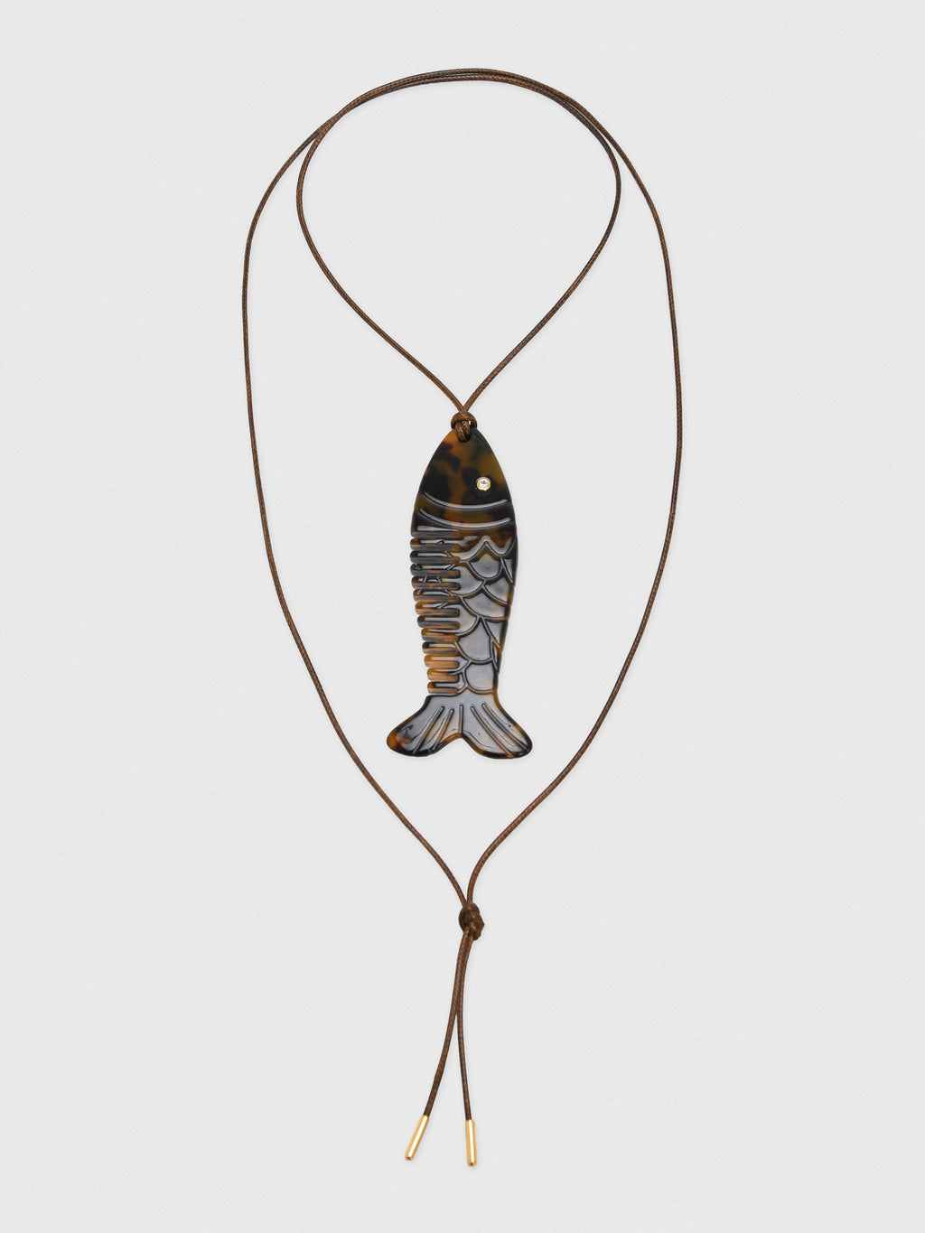 Eliou Trout Comb Necklace - Saint Bernard