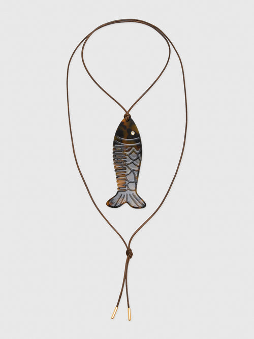 Eliou Trout Comb Necklace
