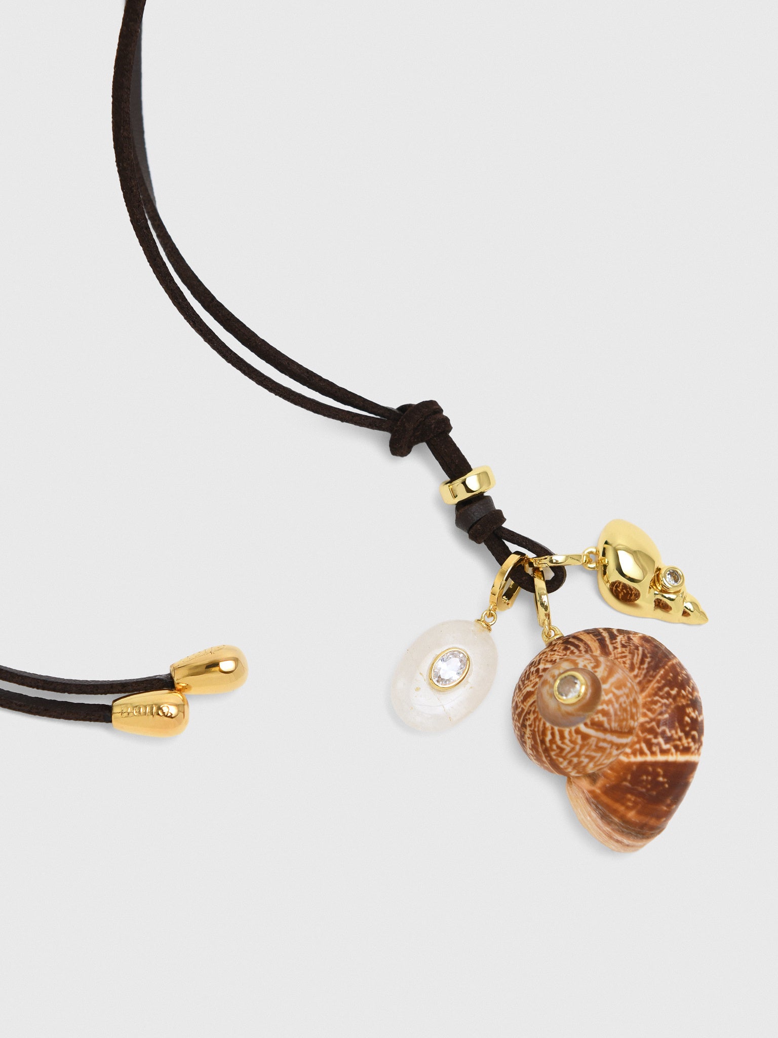 Eliou Area Charm Wrap Necklace - Saint Bernard