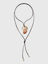 Eliou Area Charm Wrap Necklace - Saint Bernard