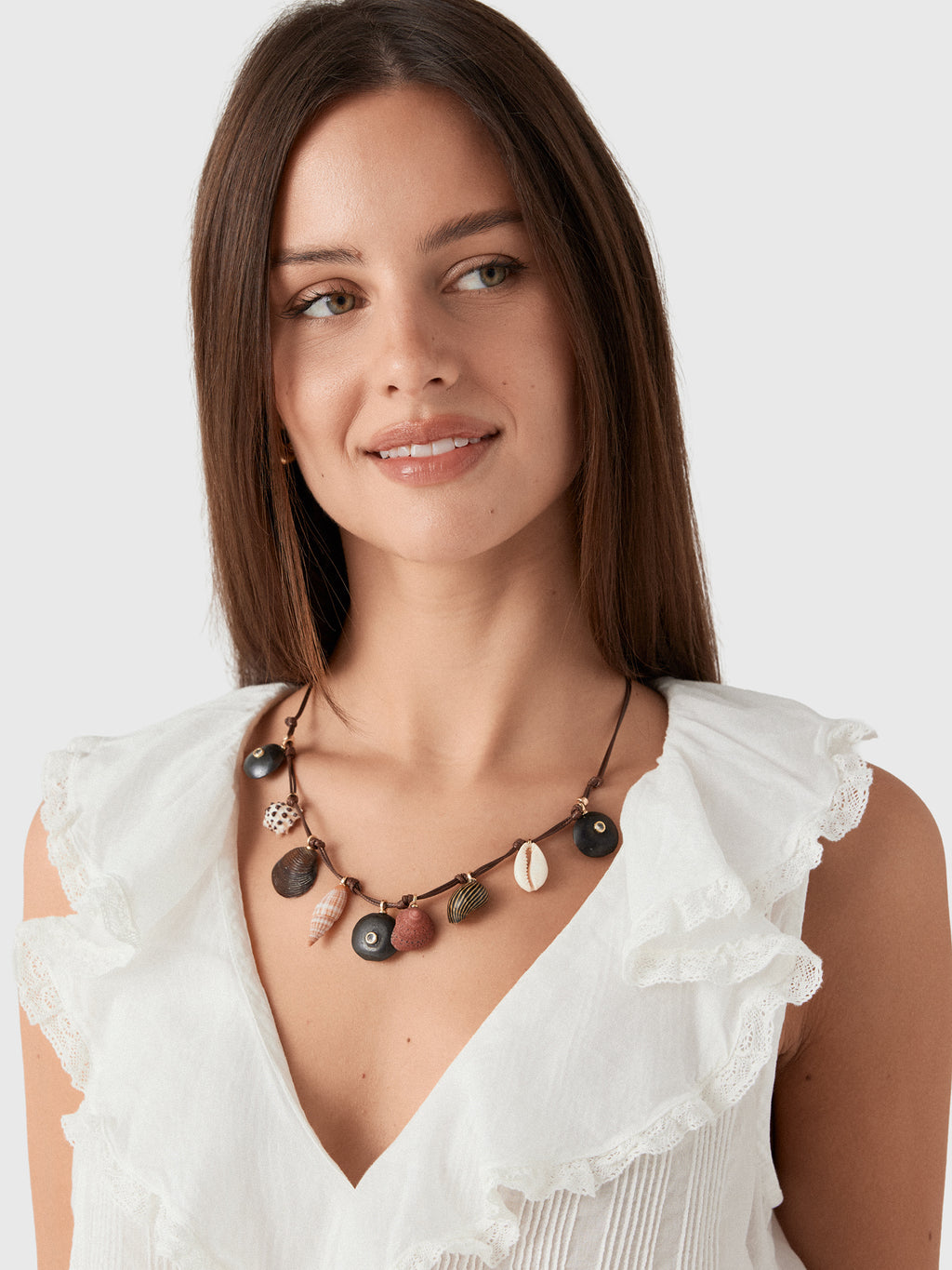 Eliou Moku Wrap Necklace - Saint Bernard
