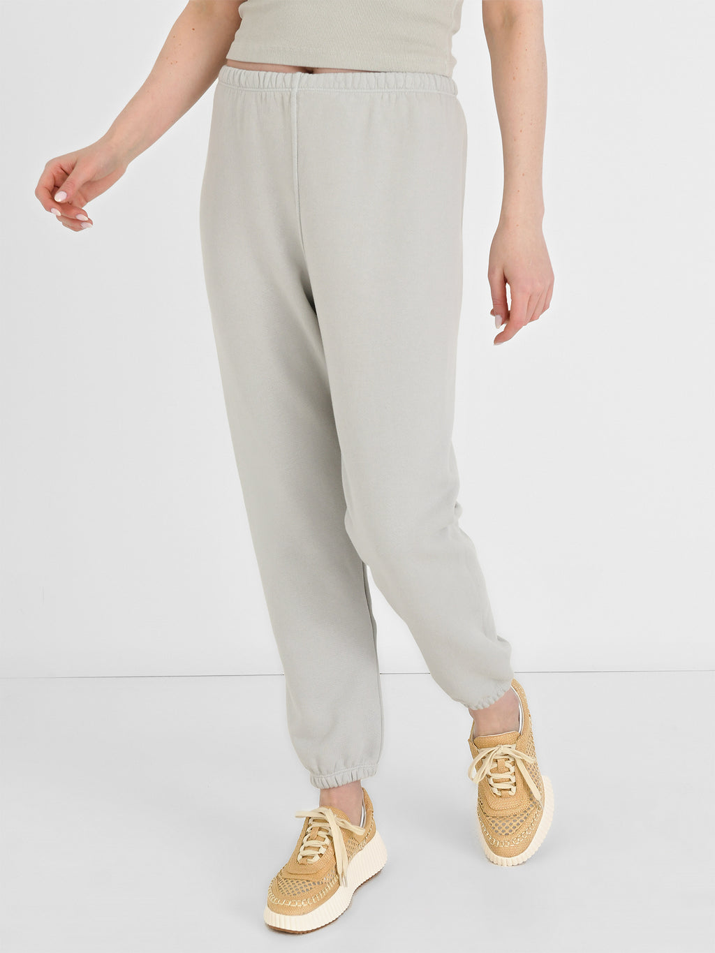 Perfect White Tee Women's Stevie Fleece Sweatpant - Saint Bernard