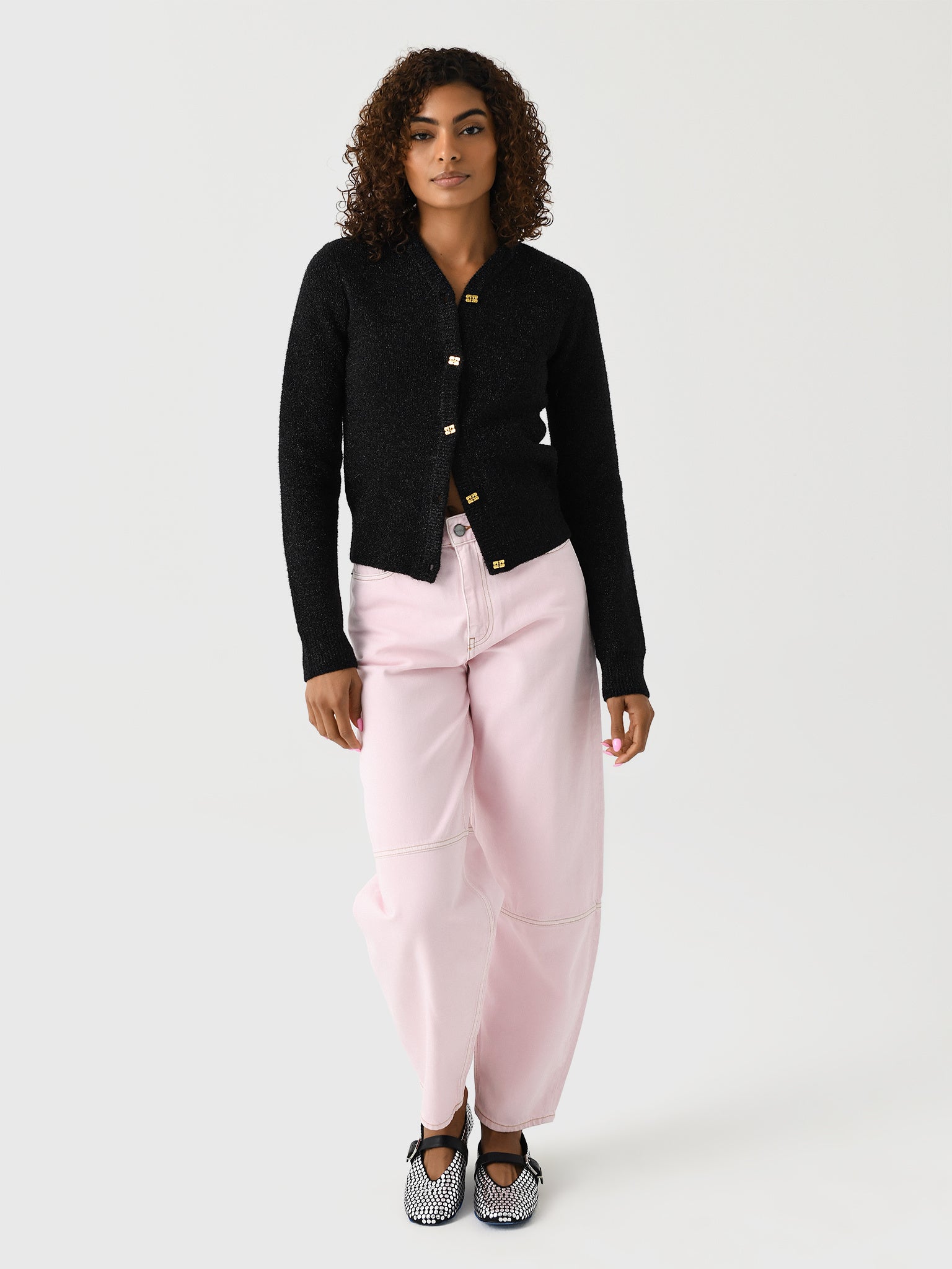 GANNI Women's Stary Jean – Saint Bernard