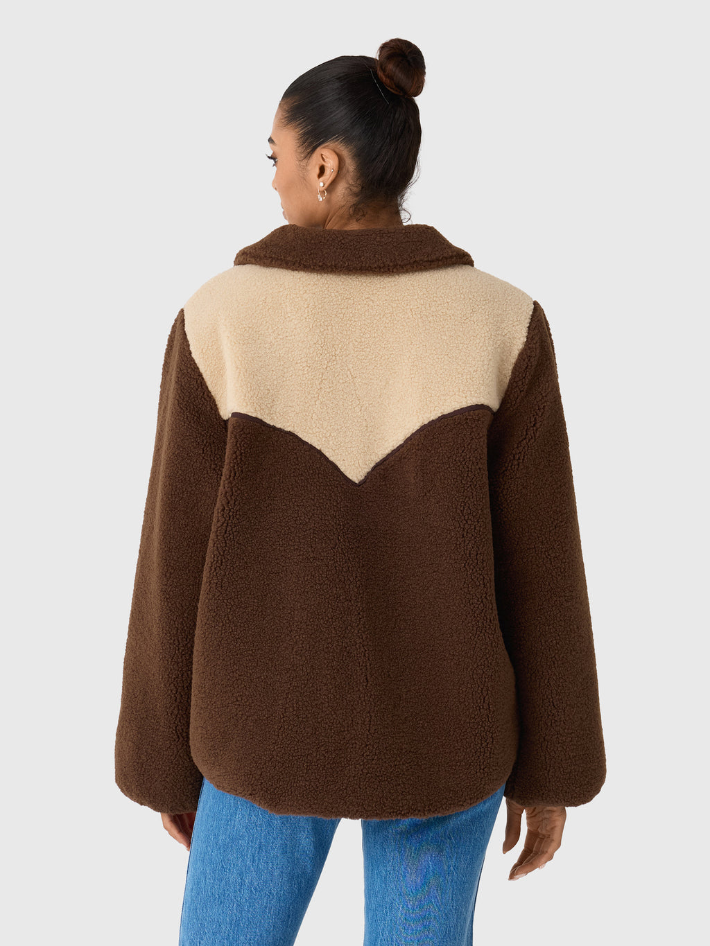 The Great Women's The Reversible Western Yoke Pasture Jacket - Saint Bernard