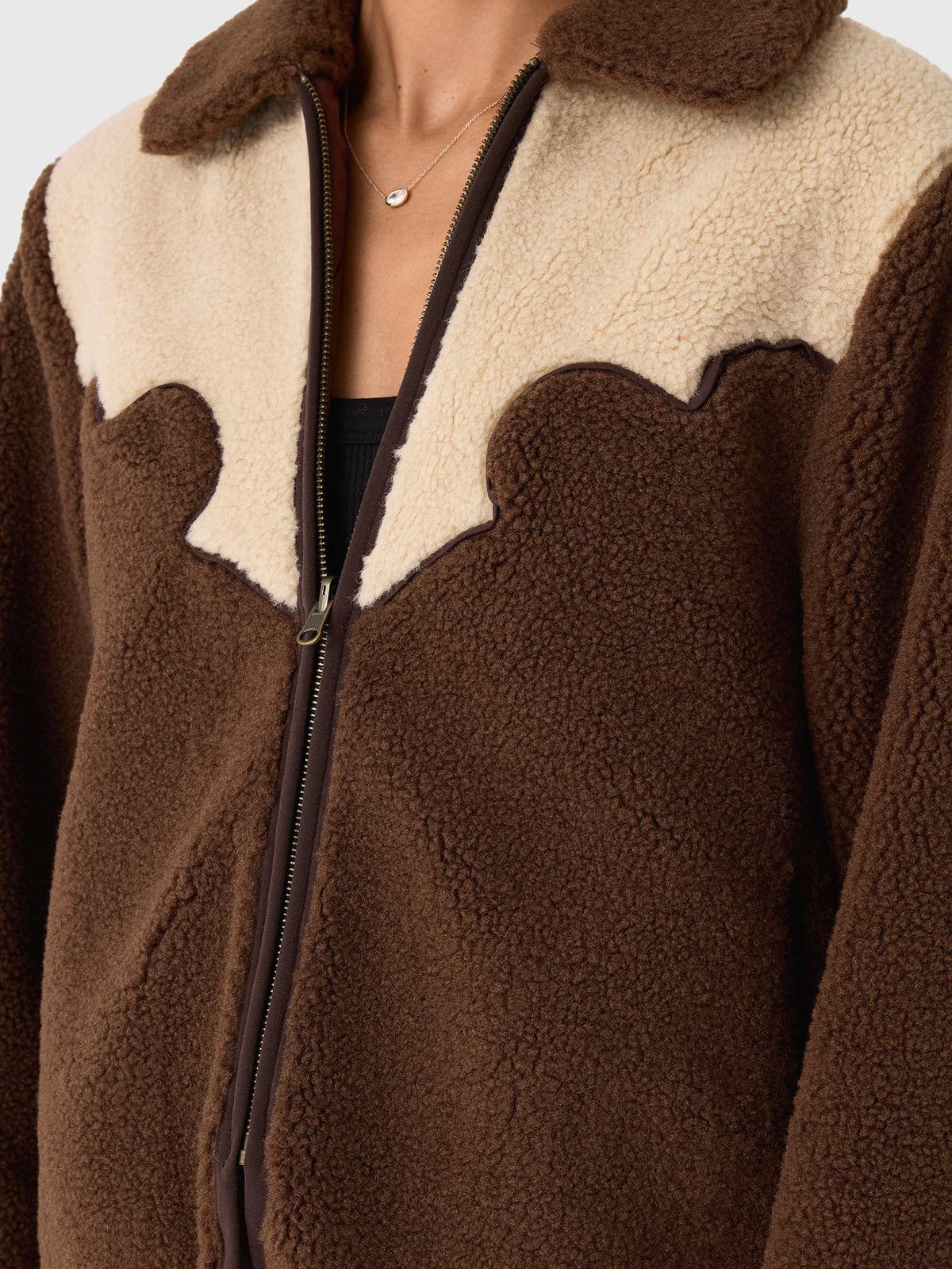 The Great Women's The Reversible Western Yoke Pasture Jacket - Saint Bernard