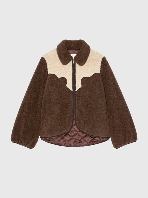 The Great Women's The Reversible Western Yoke Pasture Jacket - Saint Bernard
