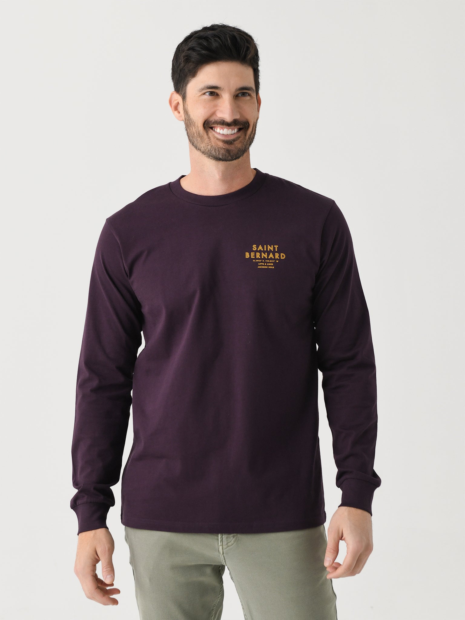 Saint Bernard Men's Jackson Hole Long Sleeve Tee - Saint Bernard