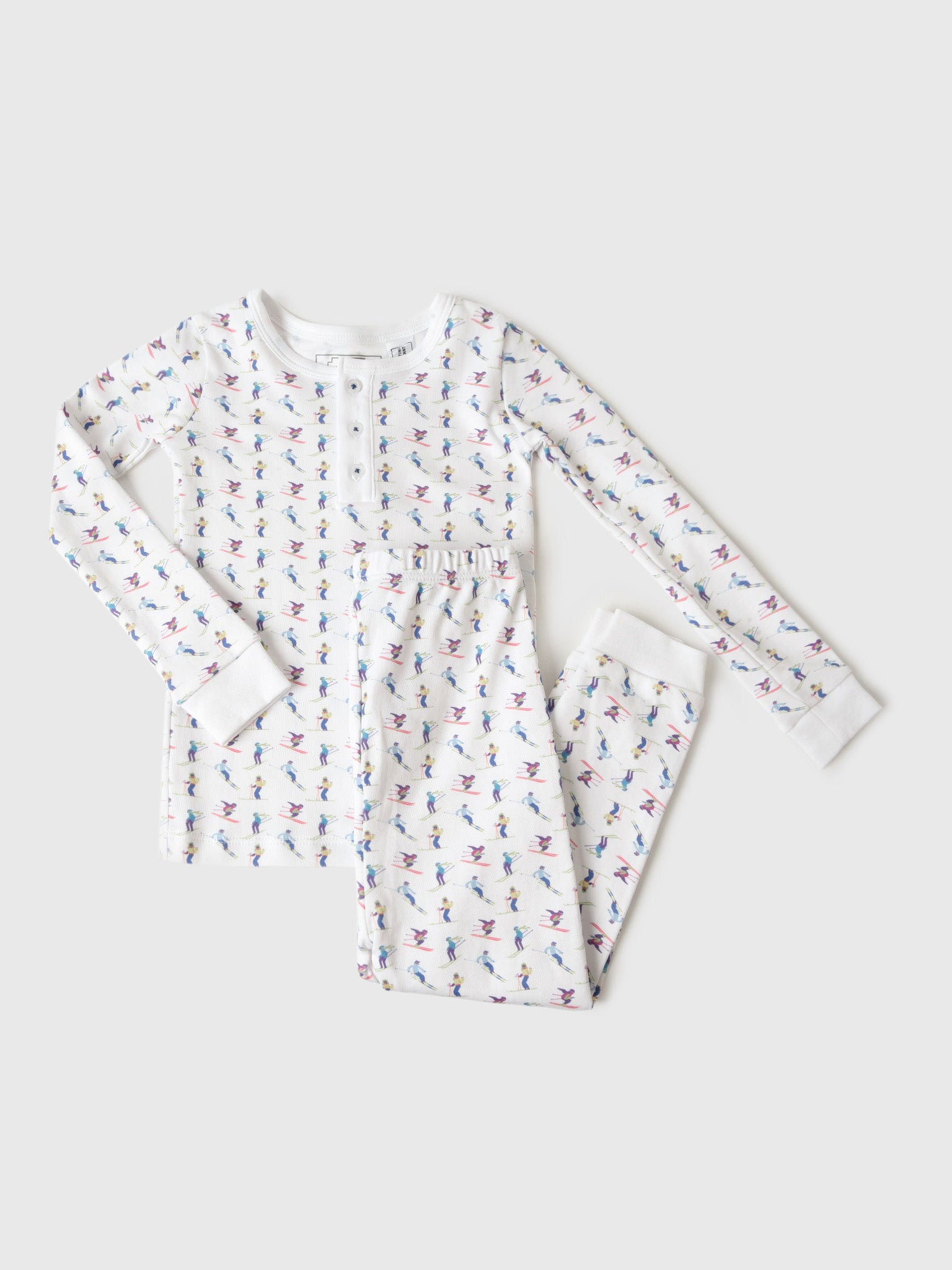 Lila And Hayes Boys' Jack Pajama Set - Saint Bernard