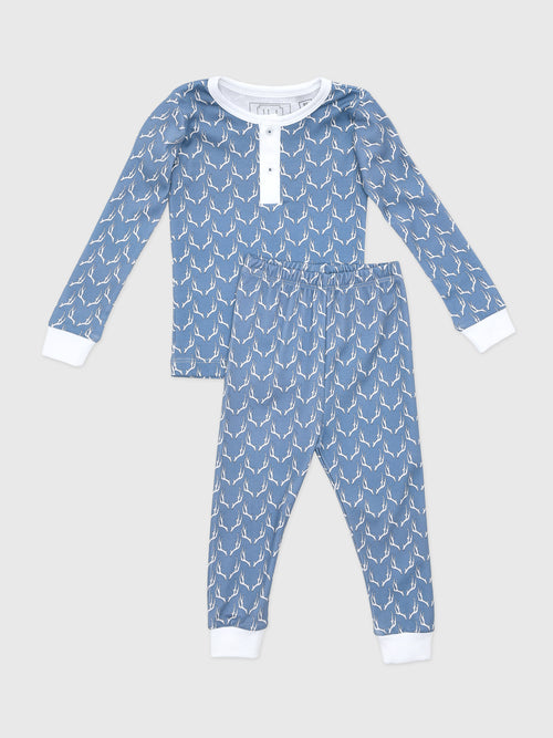 Lila And Hayes Boys' Jack Pajama Set - Saint Bernard