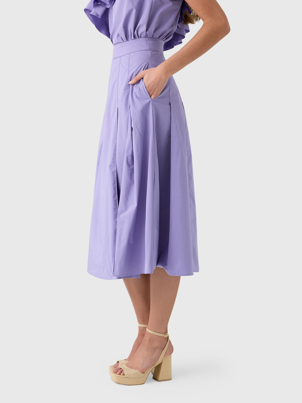Essentiel Antwerp Women's Jaelyn Midi Skirt - Saint Bernard