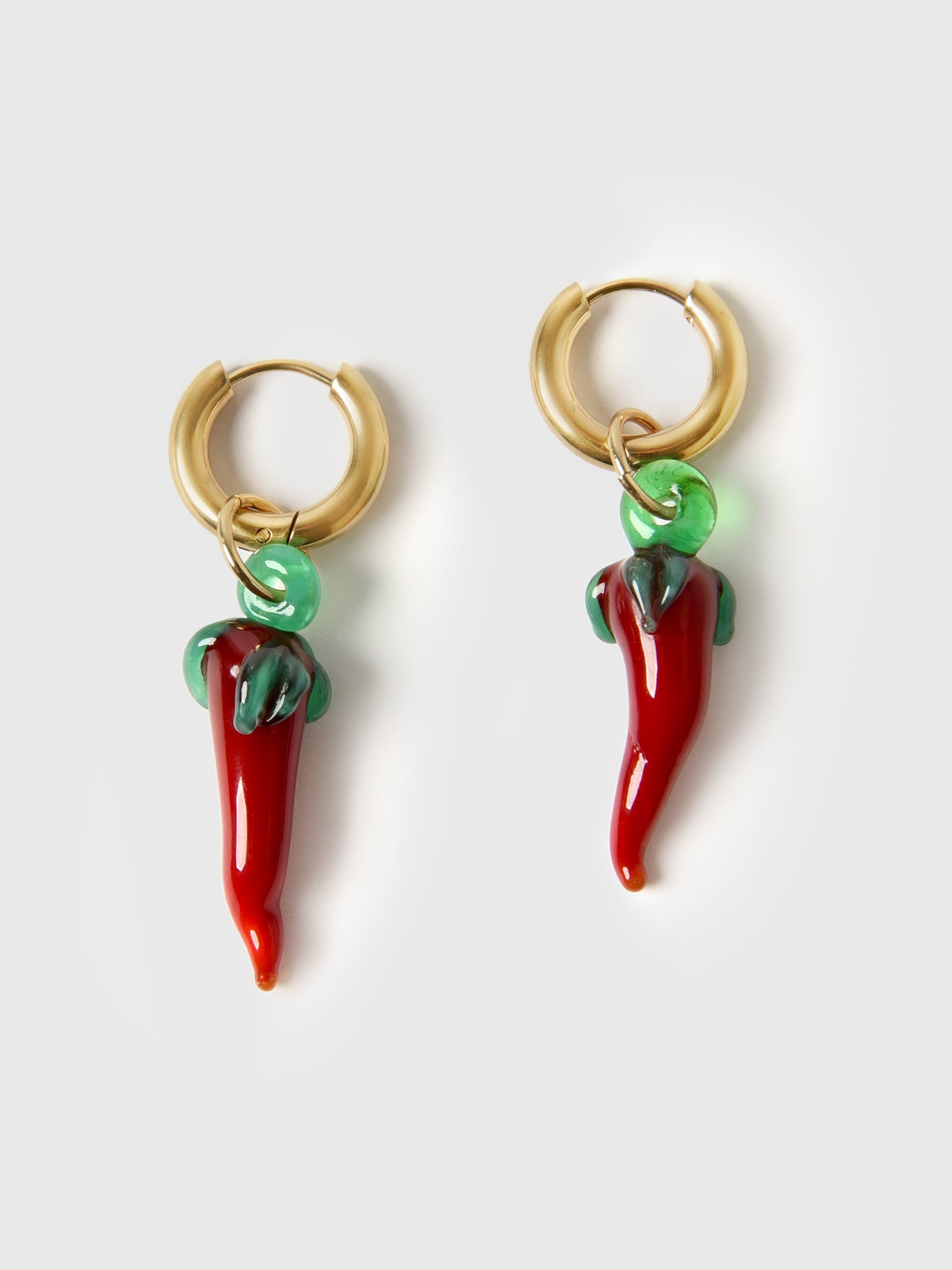 Sandralexandra Jalapeño Pepper Earrings - Saint Bernard