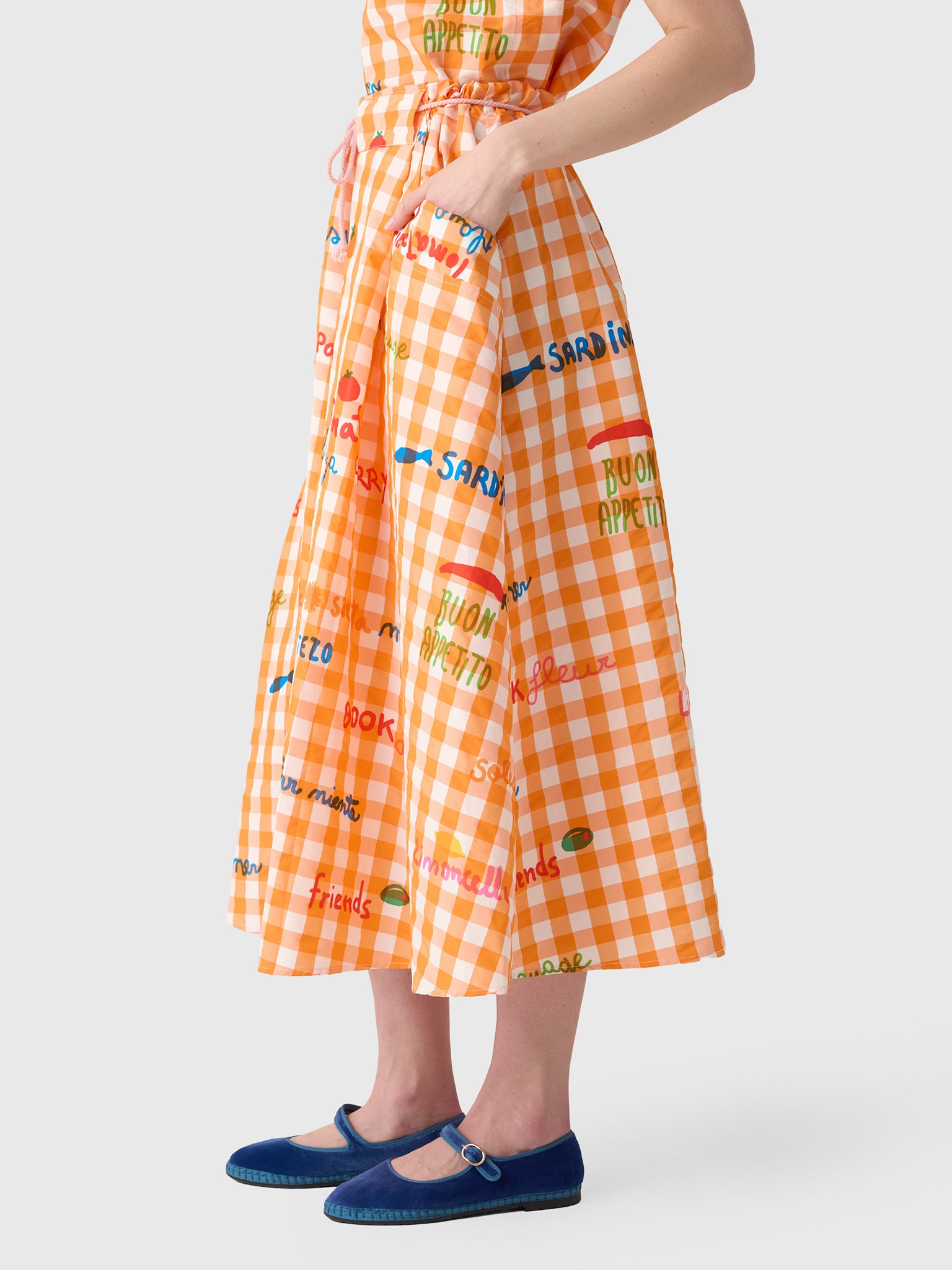 JALEO SKIRTxORANGE-alt2