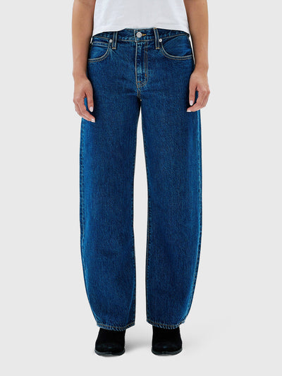 SLVRLAKE Women's Jamie Barrel Jean - Saint Bernard