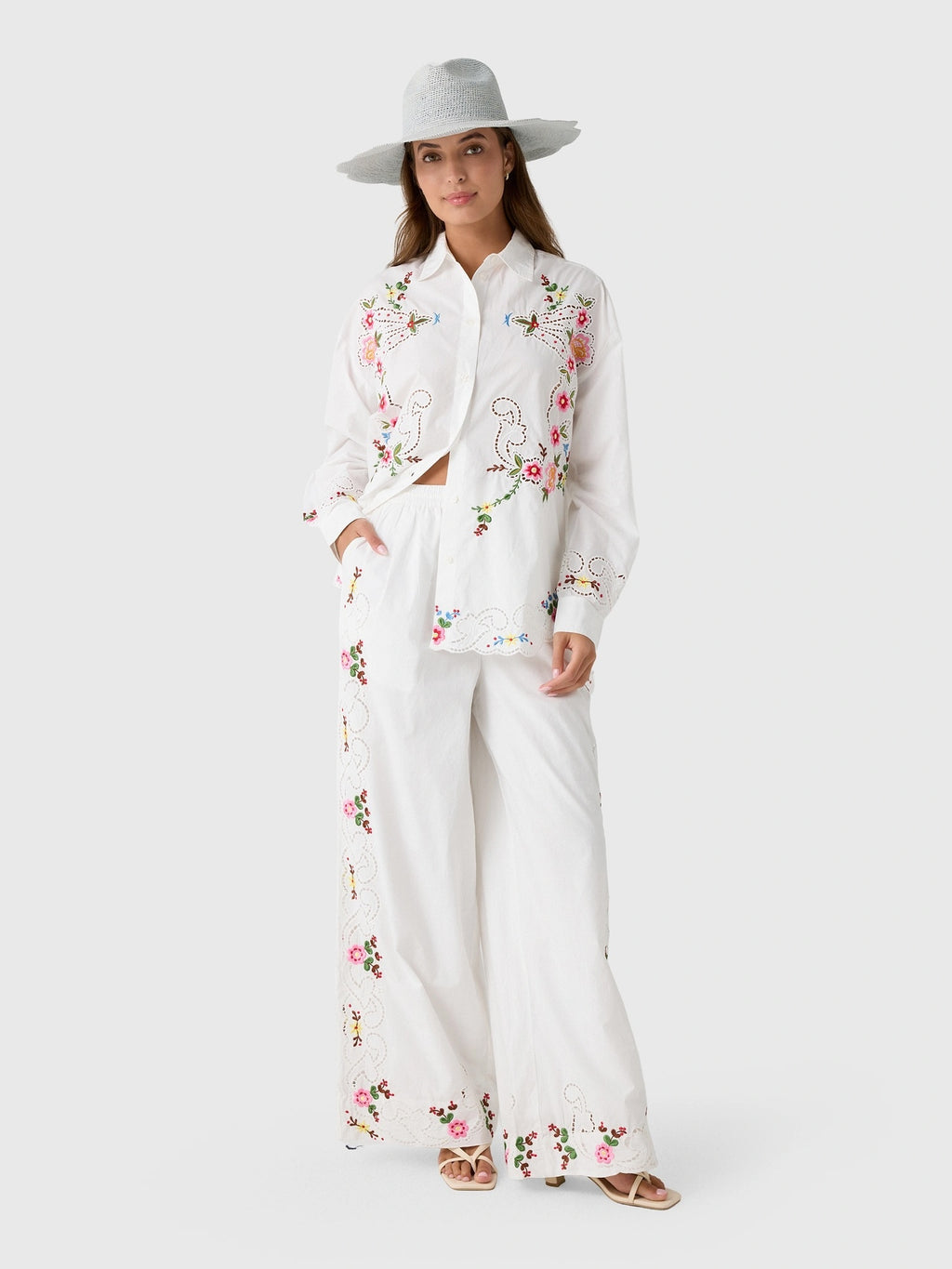 Essentiel Antwerp Women's Janai Embroidered Pant