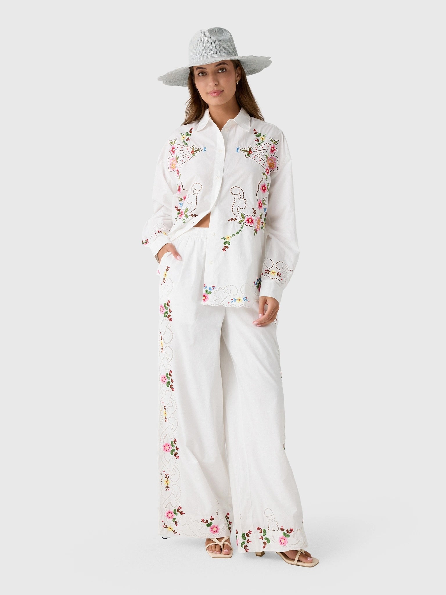 Essentiel Antwerp Women's Janai Embroidered Pant