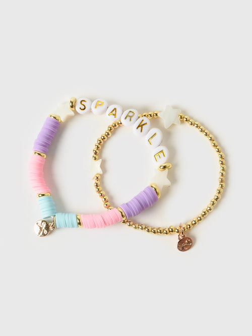 Bits & Bows Girls' Sparkle Bracelet Set