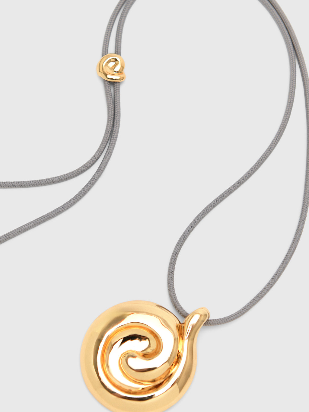 Jennybird Nico Mirror Pendant Rope Necklace - Saint Bernard