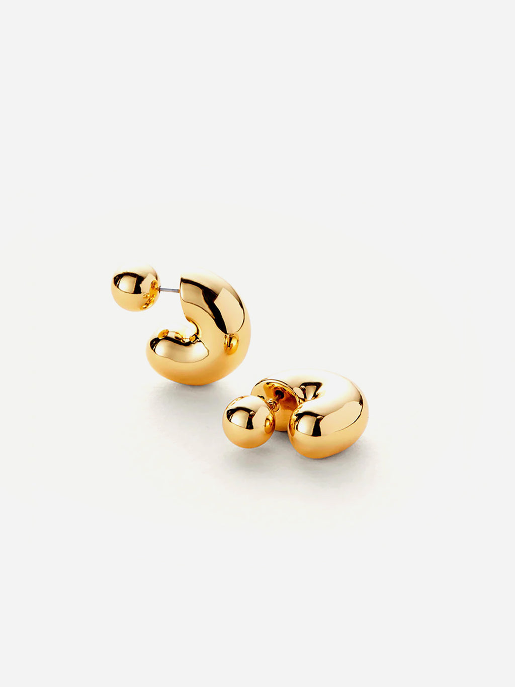 Jennybird Medium Tome Hoop Earrings - Saint Bernard