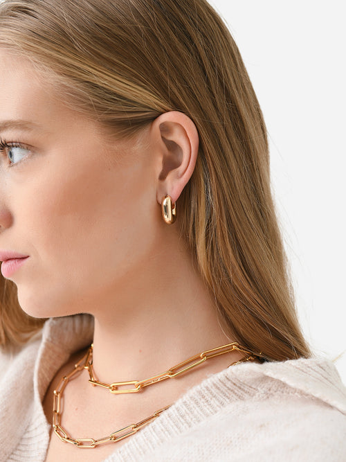 Jennybird Puffy U-Link Earrings