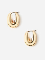 Jennybird Puffy U-Link Earrings - Saint Bernard