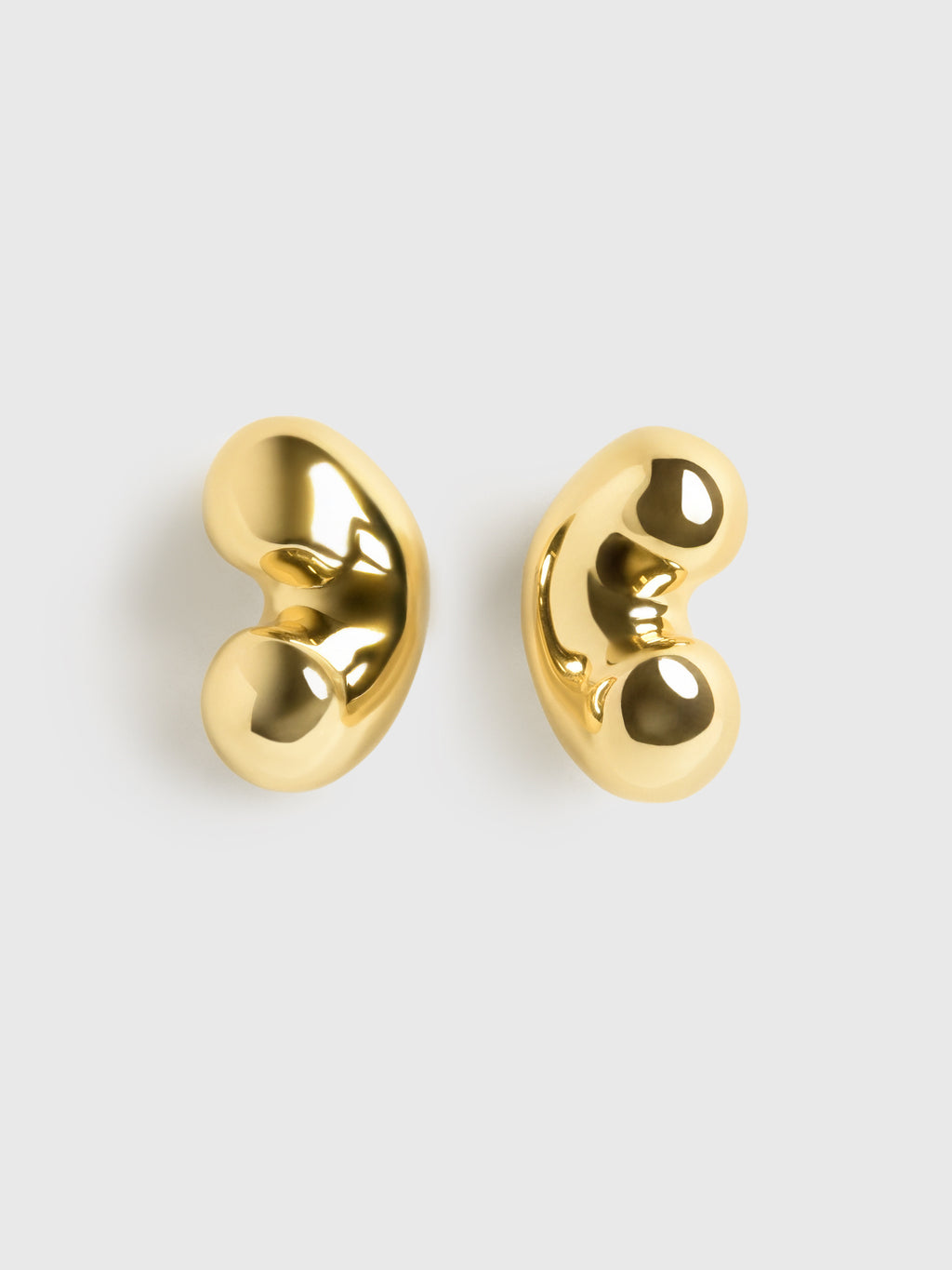 Jennybird Eliza Puff Earrings - Saint Bernard