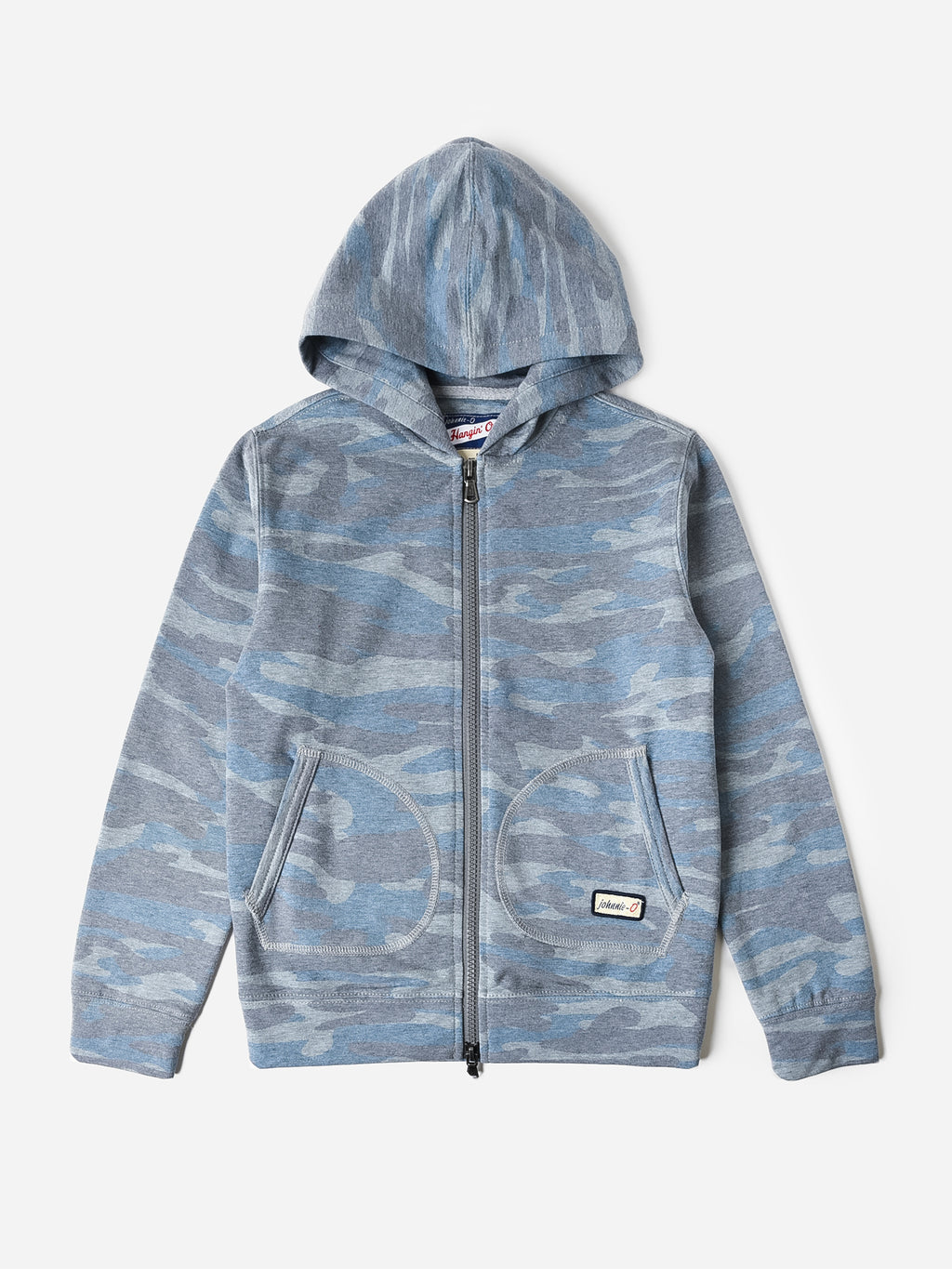 Johnnie-O Boys' Avery Jr. Double Zip Front Hoodie - Saint Bernard