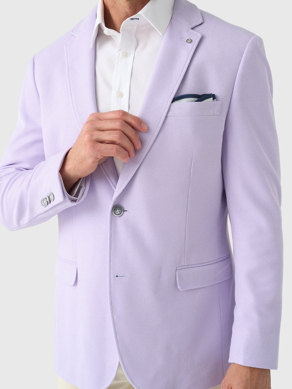 Blue Industry Men's Waffle Blazer - Saint Bernard