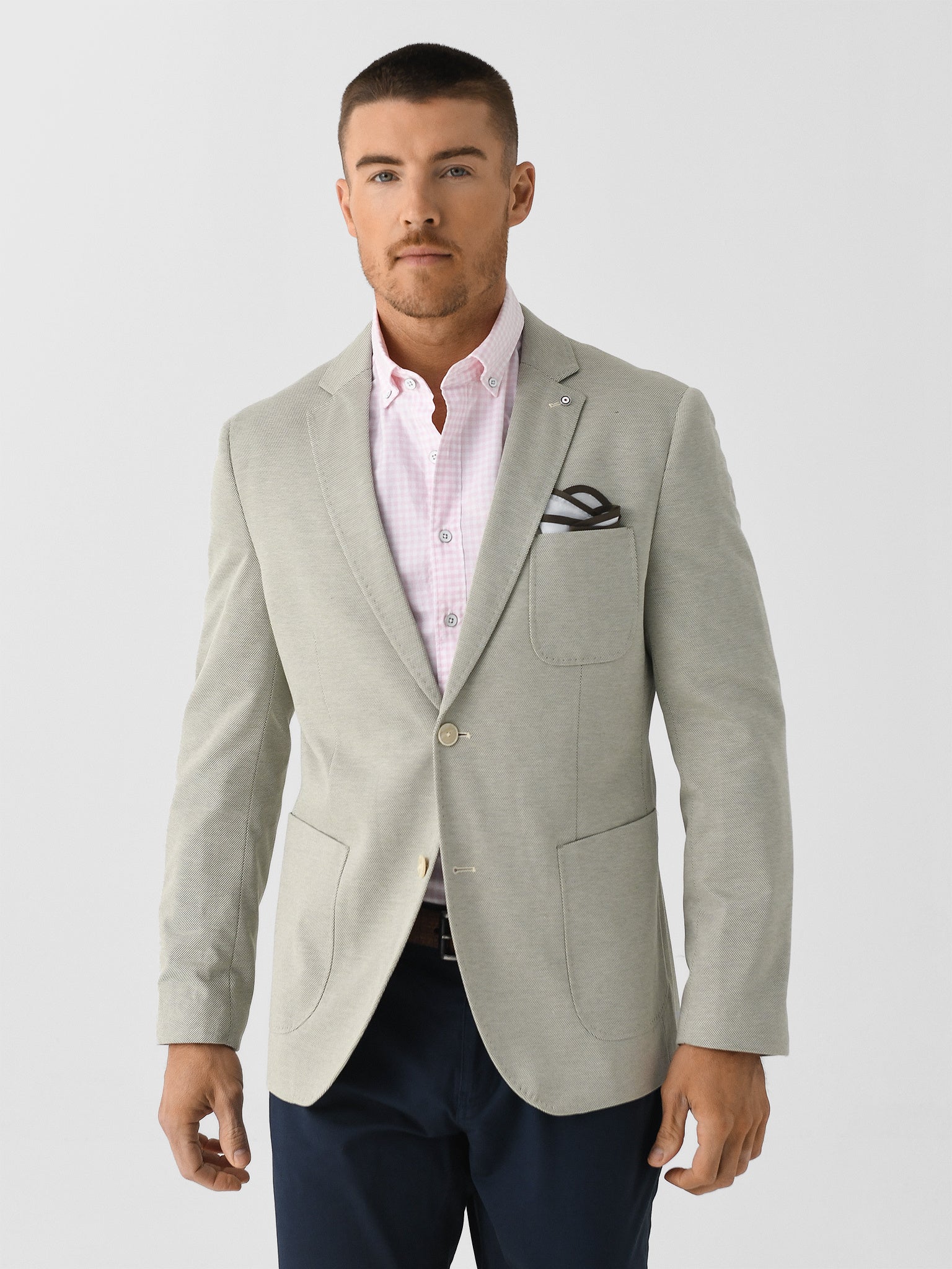 Blue Industry Men's Stretch Blazer - Saint Bernard