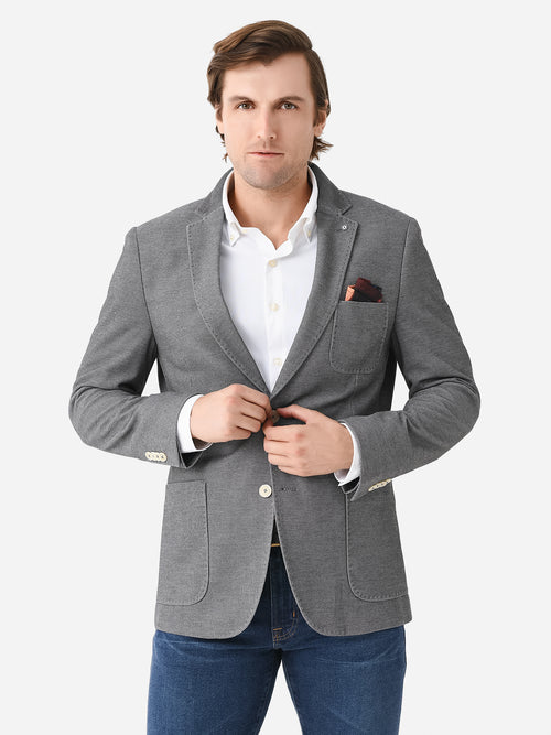 Blue Industry Men's Waffle Stretch Jacket