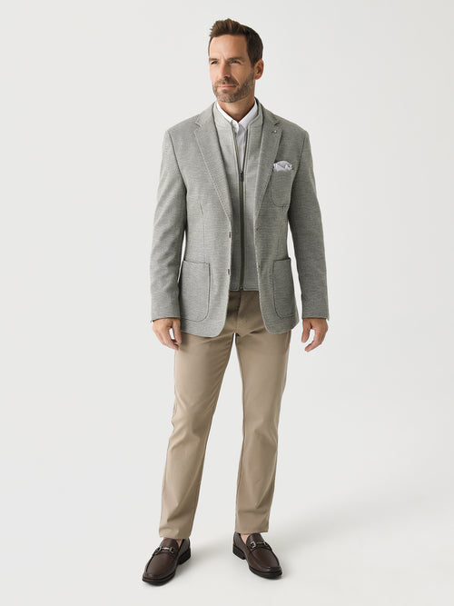 Blue Industry Men's Jodhpur Inlay Stretch Blazer