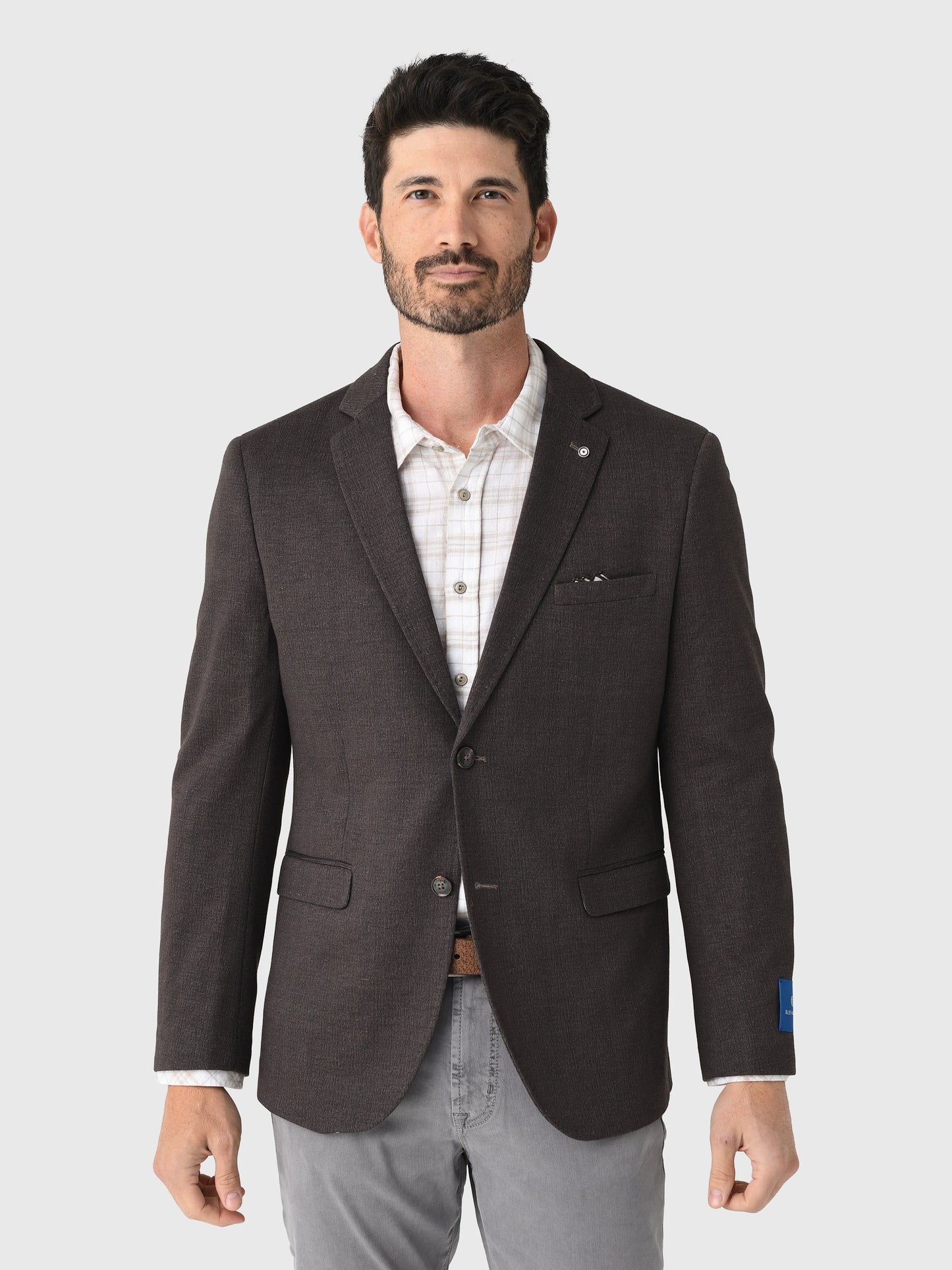 Blue Industry Men's Stretch Knit Blazer - Saint Bernard