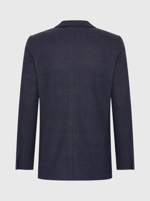 Blue Industry Men's Check Blazer