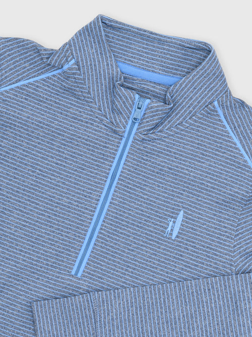Johnnie-O Boys' Kaiser Jr. Performance Quarter-Zip Pullover - Saint Bernard
