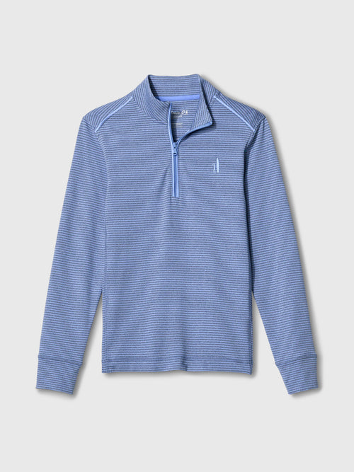 Johnnie-O Boys' Kaiser Jr. Performance Quarter-Zip Pullover - Saint Bernard