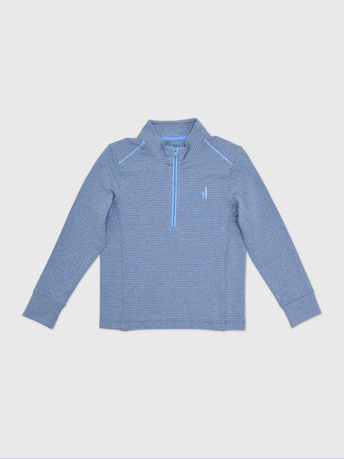 Johnnie-O Boys' Kaiser Jr. Performance Quarter-Zip Pullover - Saint Bernard