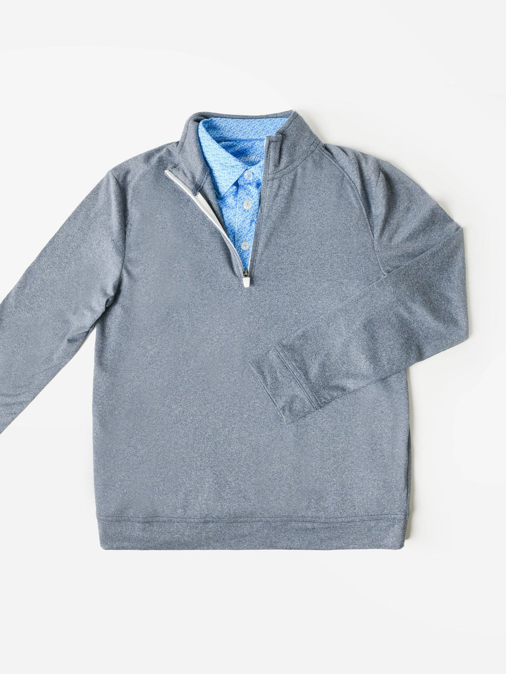 Johnnie-O Boys' Flex Jr. Prep-Formance Quarter-Zip - Saint Bernard