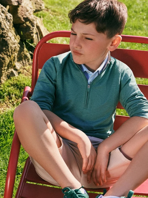 Johnnie-O Boys' Freeborne Jr. Performance Quarter-Zip