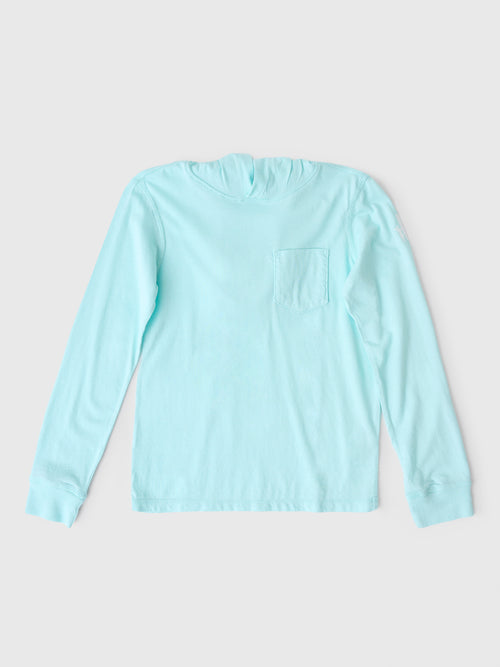 Johnnie-O Boys' The Edd Long Sleeve Hooded Pocket T-Shirt