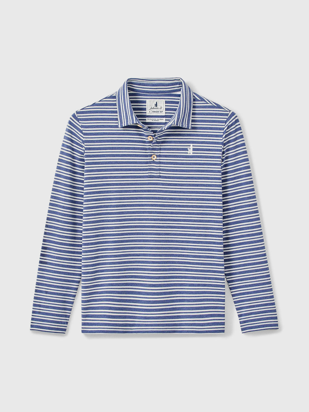 Johnnie-O Boys' Brannen Jr. Long Sleeve Polo