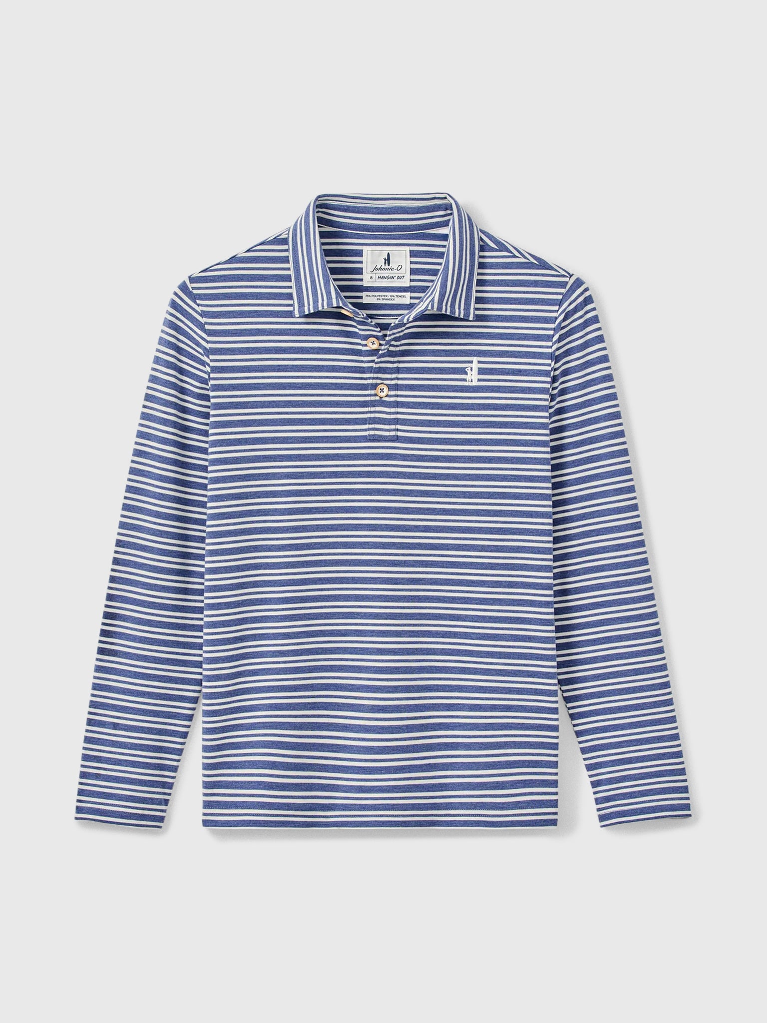 Johnnie-O Boys' Brannen Jr. Long Sleeve Polo